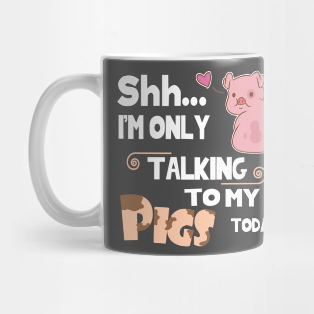 I'm only talking to my pig today. by tonydale